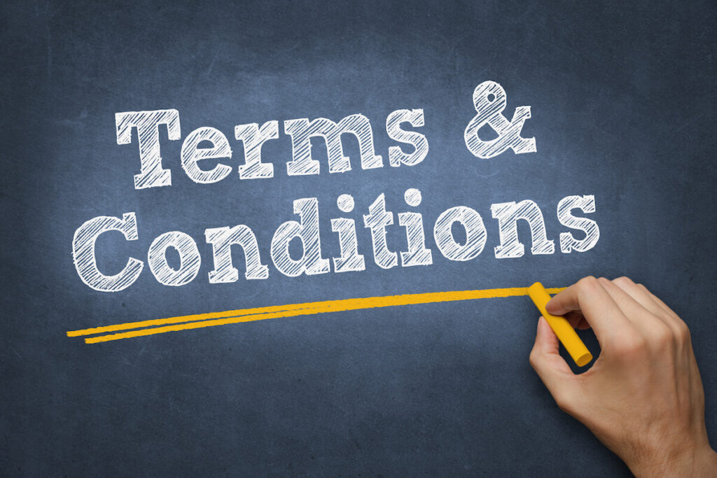 Terms And Conditions SEO